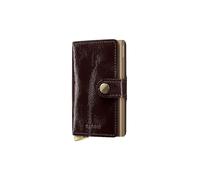 SECRID Portefeuille - Miniwallet Premium Naplak mahogany marron