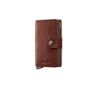 Secrid Miniwallet Basco Leather Wallet Marron