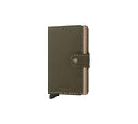 SECRID Portefeuille - Miniwallet Saffiano olive olive