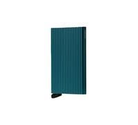 SECRID Portefeuille PREMIUM CARDPROTECTOR + FLUTED Teal pétrole