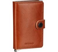 Secrid Portefeuille Premium Miniwallet Basco, cognac, taille unique