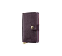 SECRID Portefeuille PREMIUM MINIWALLET Bordeaux rouge foncé