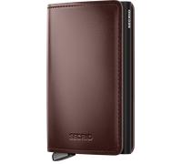 Secrid Portefeuille Slim Premium Dusk Marron Foncé