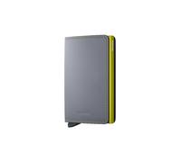 SECRID Portefeuille - Slimwallet gris mat & lime gris