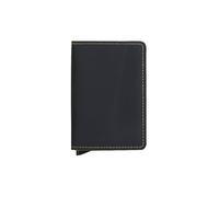 SECRID Portefeuille - Slimwallet noir mat & ocre noir
