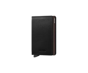 SECRID Portefeuille Slimwallet Original Slim Black - Brown noir