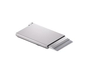 Secrid Secrid Cardprotector MagSafe Fluted Porte-cartes Silver Argent