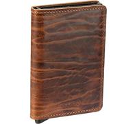 Secrid Porte-monnaie Slimwallet Dutch Martin Cuir RFID Whiskey