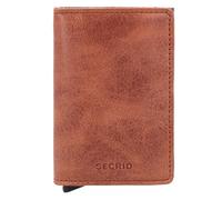 Secrid Slimwallet Étui pour cartes de crédit Protection RFID Cuir 6.5 cm brun
