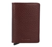 Secrid Slimwallet Étui pour cartes de crédit Protection RFID Cuir véritable 7 cm brun