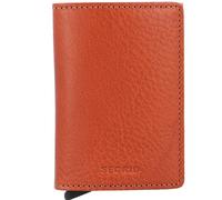 Secrid Slimwallet Étui pour cartes de crédit Protection RFID Cuir véritable 7 cm brun