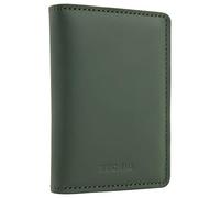 Secrid Porte-cartes Slimwallet Matte – Cuir RFID 6,5 cm Vert-Noir – Taille unique