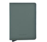 Secrid Slimwallet Matte Porte-cartes de crédit Porte-monnaie RFID Cuir 6,5 cm vert