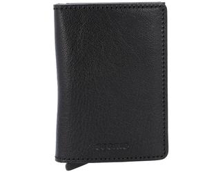 Secrid Slimwallet Vegetable Porte-cartes de crédit RFID en cuir 7 cm noir