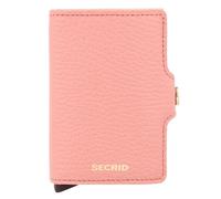 Secrid Twinwallet Étui pour cartes de crédit Protection RFID Cuir 7 cm rose