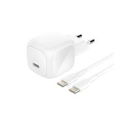 Chargeur Secteur USB-C 45W Compatible Power Delivery avec Câble USB-C 1m Belkin Blanc
