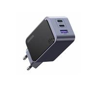 Ugreen Chargeur secteur GaN Infinity 65W 3 ports (2x USB-C + 1x USB-A) Gris
