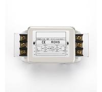 Secteur pour emi 10A 250V pour bloc Bornes Bipolaire Suppression Perturbations pour Équipement pour industriel 65x25mm(6A no)
