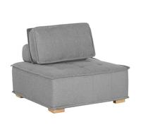 Section 1 Place En Tissu Gris Tibro Gris