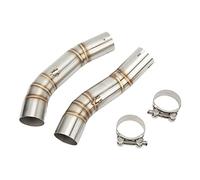 Section Centrale de Tuyau D'échappement en Acier Inoxydable modifié pour Moto Aramox pour Tuyau D'échappement Yzf-R1 2004-2006