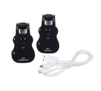 Section d'instrument de guitare de récepteur de transmission sans fil de guitare électrique 105dB, noir