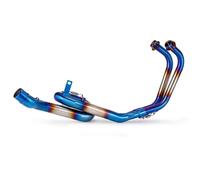 Section Queue d'échappement Tuyau D'échappement Moto pour Yamaha R25 R3 MT03 MT-03 2014 - 2021 De Raccordement Avant Tête
