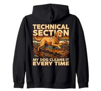 Section Technique Mon Chien Le nettoie à Chaque Fois Sweat à Capuche