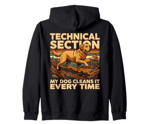 Section Technique Mon Chien Le nettoie à Chaque Fois Sweat à Capuche