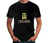 Section Tiger Woods T-Shirt Man's Fashion Black Unisex Tees L