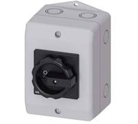 Sectionneur à coupure en charge noir 3 pôles 16 mm² 25 A 1 NO (T), 1 NF (R) 690 V/AC Siemens 3LD21641GP51