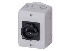Sectionneur à coupure en charge noir 3 pôles 16 mm² 25 A 1 NO (T), 1 NF (R) 690 V/AC Siemens 3LD21641GP51