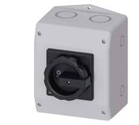 Sectionneur à coupure en charge noir 6 pôles 16 mm² 32 A 1 NO (T), 1 NF (R) 690 V/AC Siemens 3LD22654VD51
