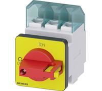 Sectionneur à coupure en charge rouge, jaune 3 pôles 16 mm² 32 A 690 V/AC Siemens 3LD22220TK13