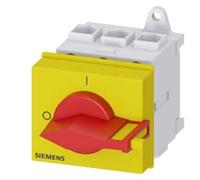 Sectionneur à coupure en charge rouge, jaune 3 pôles 16 mm² 32 A 690 V/AC Siemens 3LD22300TK13