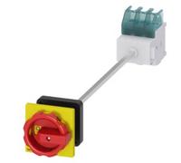 Sectionneur à coupure en charge rouge, jaune 3 pôles 16 mm² 32 A 690 V/AC Siemens 3LD22480TK53
