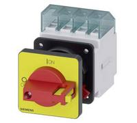 Sectionneur à coupure en charge rouge, jaune 3 pôles 6 mm² 16 A 690 V/AC Siemens 3LD20500TK13