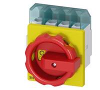 Sectionneur à coupure en charge rouge, jaune 4 pôles 16 mm² 32 A 690 V/AC Siemens 3LD22031TL53