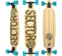 Sector 9 Longboard complet Fractal Flora Drop Through Bambou 22,9 x 91,4 cm