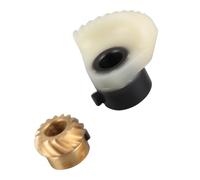 Sector Gear Sewing Machine Parts Durable Brass Iron Plastic Replacement Accessories for Household Sewing Machines 2Pcs Set
