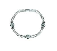 Sector Jewels SADQ34 Bracelet chaîne en acier inoxydable pour homme 22 cm, 22 centimeters, Acier inoxydable, Sans gemmes