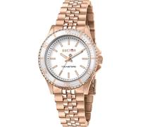 Sector No Limits 230 Montre Femme 35mm - Montre à Quartz R3253161531 Blanc/Or Rose