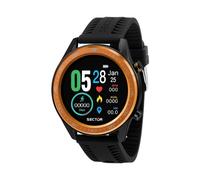 Sector No Limits, Homme, Accessoires, Noir, Taille: ONE Size S-02 Smart Montre Numérique Orange
