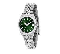 Sector No Limits Montre Femme, Heure, Date, Analogique, Bracelet Acier, Boîtier 32 mm, Collection 240, Cadeau pour Femme - R3253240513