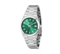 Sector No Limits Montre femme, temps, date, analogique, 34 mm, collection C300, idées cadeaux pour femme, Vert, Sunray