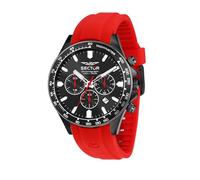 Sector No Limits Montre Homme, Chronographe, Analogique, 43 mm, Collection 230, Bracelet en Silicone