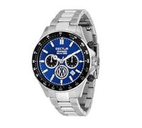 Sector No Limits Montre homme, chronographe, analogique, 43 mm, collection 230 - INTER Special Edition - R3273661052, argent, One size, Classique