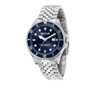 Sector No Limits Montre Homme, Temps et Date, Analogique, Bracelet Acier, Collection 230 - R3253161053