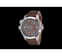 SECTOR r3251102055 Montre Homme Oversizedual Double Time Cuir Mejorofertarelojes