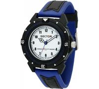 Sector R3251197061 Montre-Bracelet Expander 90 Hommes 40mm Quartz Blanc Noir ...