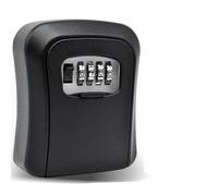 SecuFirst Boite a s Securisee Exterieur avec Code,Boîte à Clés en Métal,avec Serrure à Combinaison à 4 Chiffres,pour Organisateur de clés, AirBnB, Bureau et Famille